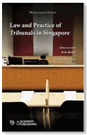 Law and Practice of Tribunals in Singapore Book Law and Practice of Tribunals in Singapore Book