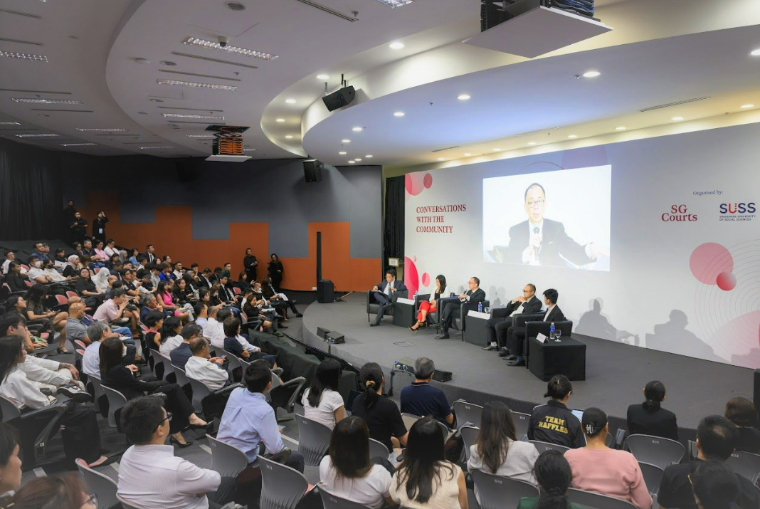 Justice Aedit Abdullah at Conversations with the community session 5