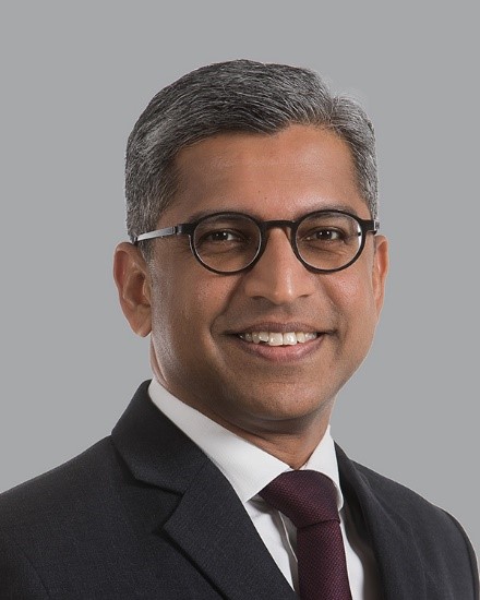 Portrait of Justice Hri Kumar        Nair, Judge of the High Court 