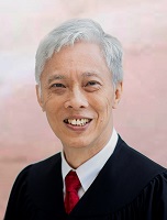 Portrait of Justice Vincent        Hoong Seng Lei, Judge of the High Court 