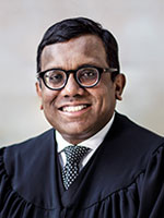Portrait of Justice Vinodh        Coomaraswamy, Judge of the High Court 